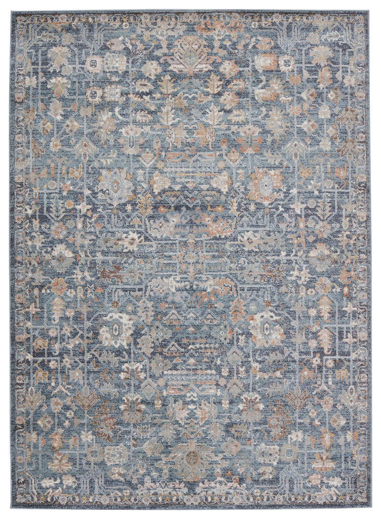 Vibe By Jaipur Living Mariette Oriental Blue/ Tan Area Rug (5'3"X8')