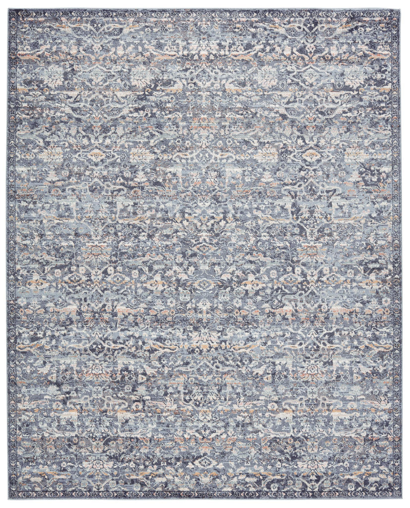 Jaipur Living Abrielle Odette Oriental Dark Blue / Gray 9'6" x 12' Rug