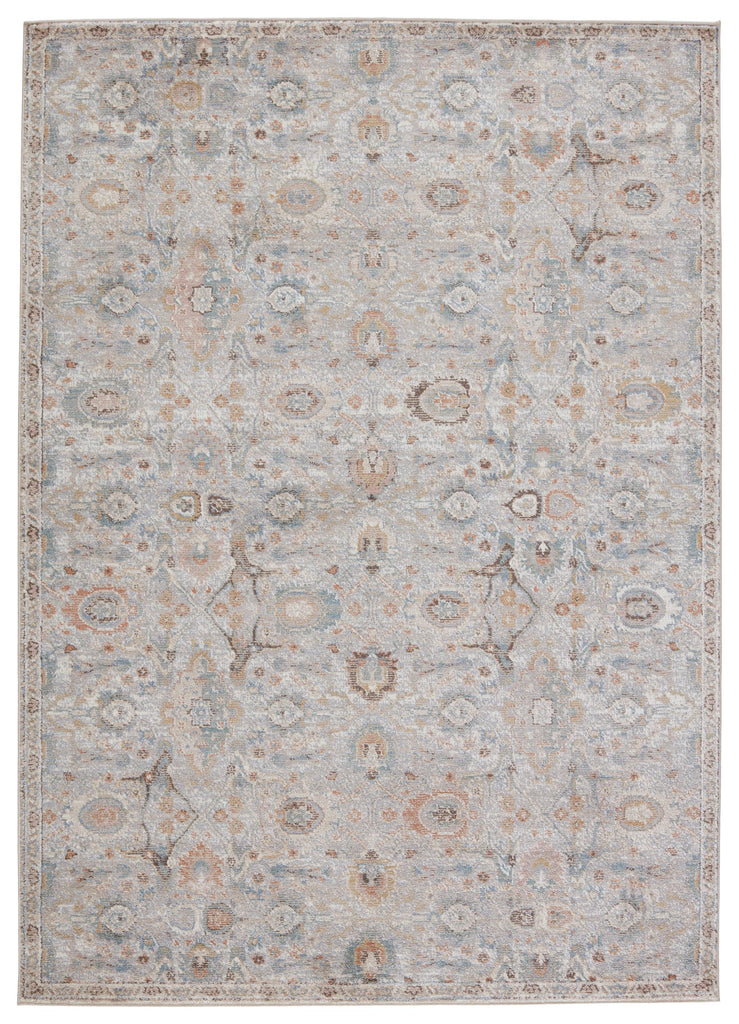 Vibe By Jaipur Living Etienne Oriental Light Taupe/ Light Gray Area Rug (5'3"X8')