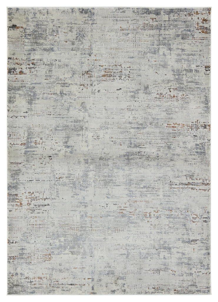 Jaipur Living Acadia Isola Abstract Gray / Blue 5'11" x 8'11" Rug