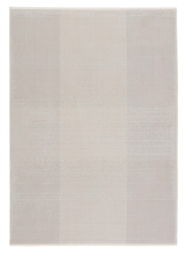 Jaipur Living Xavi Striped Taupe/ Light Gray Area Rug (9'6"X12'6")