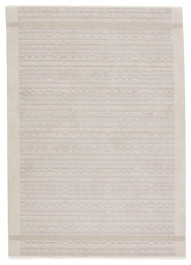 Jaipur Living Linus Tribal Cream/ Light Taupe Area Rug (9'6"X12'6")