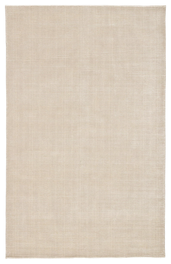 Jaipur Living Basis Handmade Solid White Area Rug (5'X8')