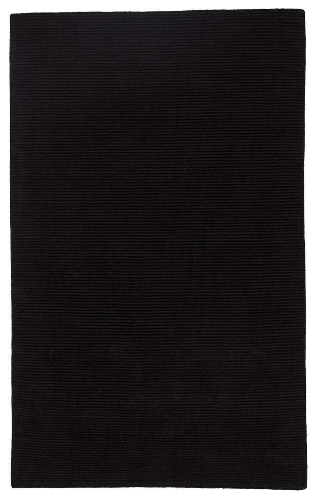 Jaipur Living Basis Handmade Solid Black Area Rug (10'X14')