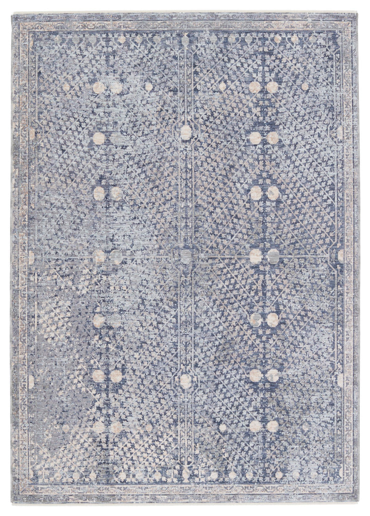 Jaipur Living Larkin Floral Blue/ Light Gray Area Rug (5'X8')