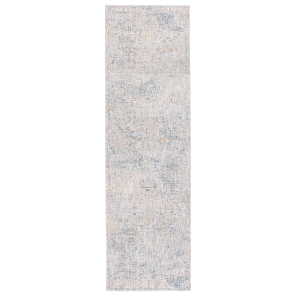 Jaipur Living Seraph Medallion Gray/ Beige Runner Rug (3'X10')