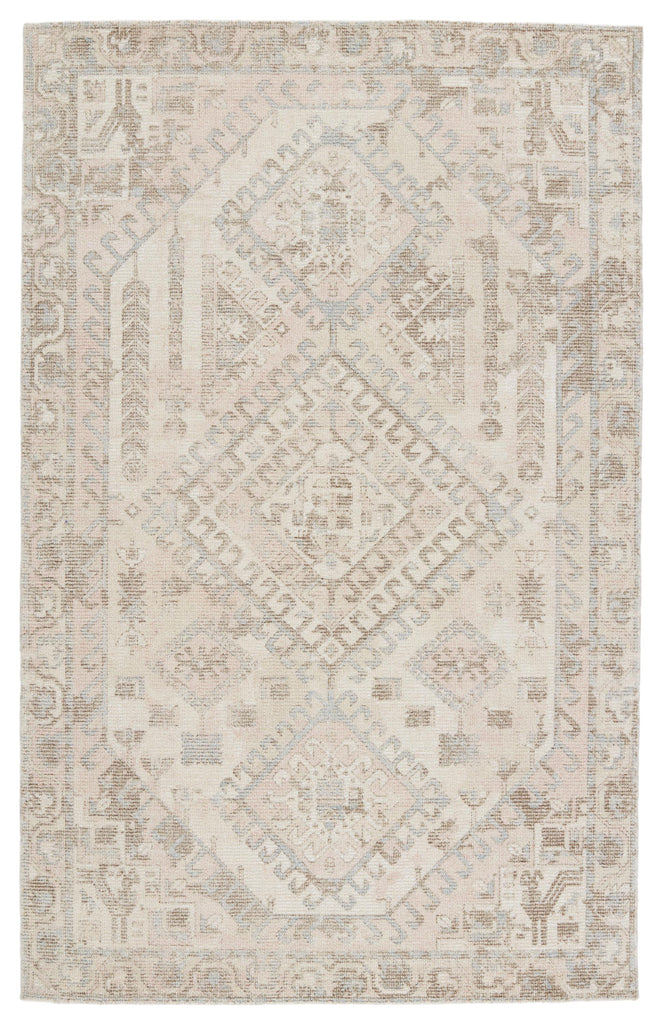 Jaipur Living Arlowe Handmade Medallion Light Brown/ Light Pink Area Rug (6'X9')