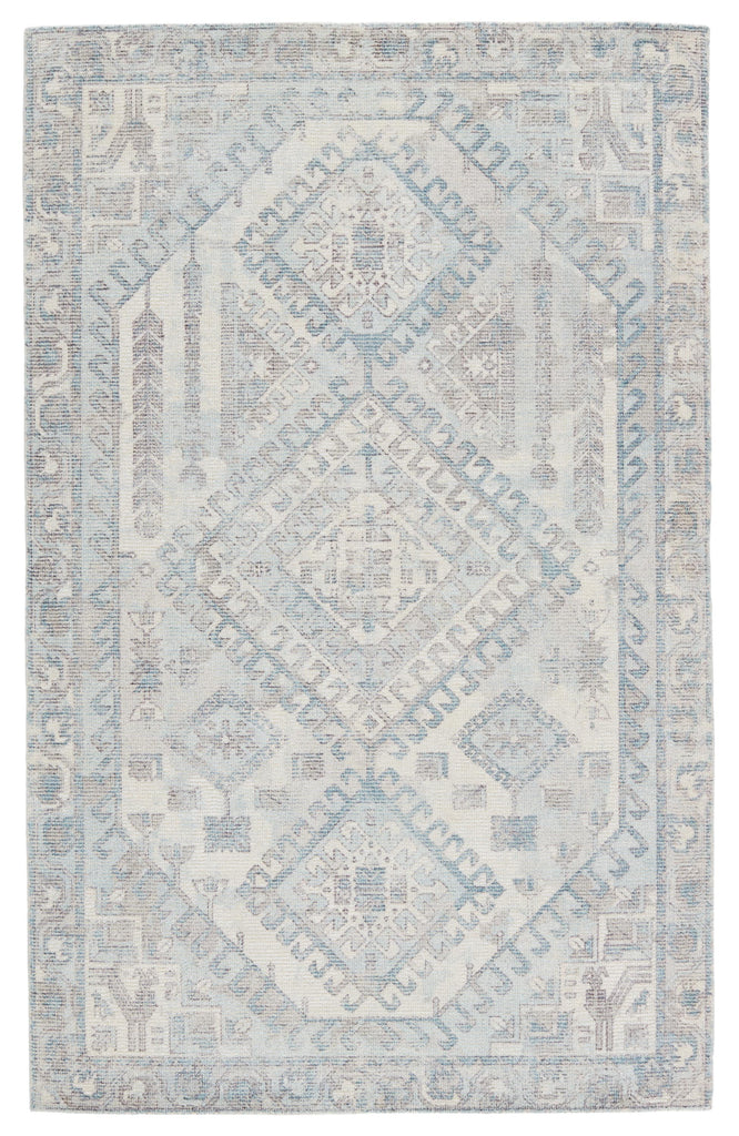 Jaipur Living Blythe Arlowe Medallion Light Blue / Gray 6' x 9' Rug