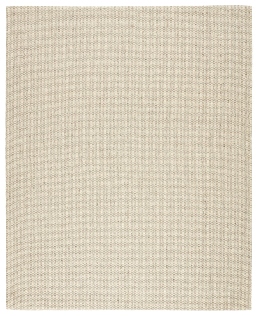 Jaipur Living Fetia Natural Solid Cream/ Light Taupe Area Rug (2'X3')