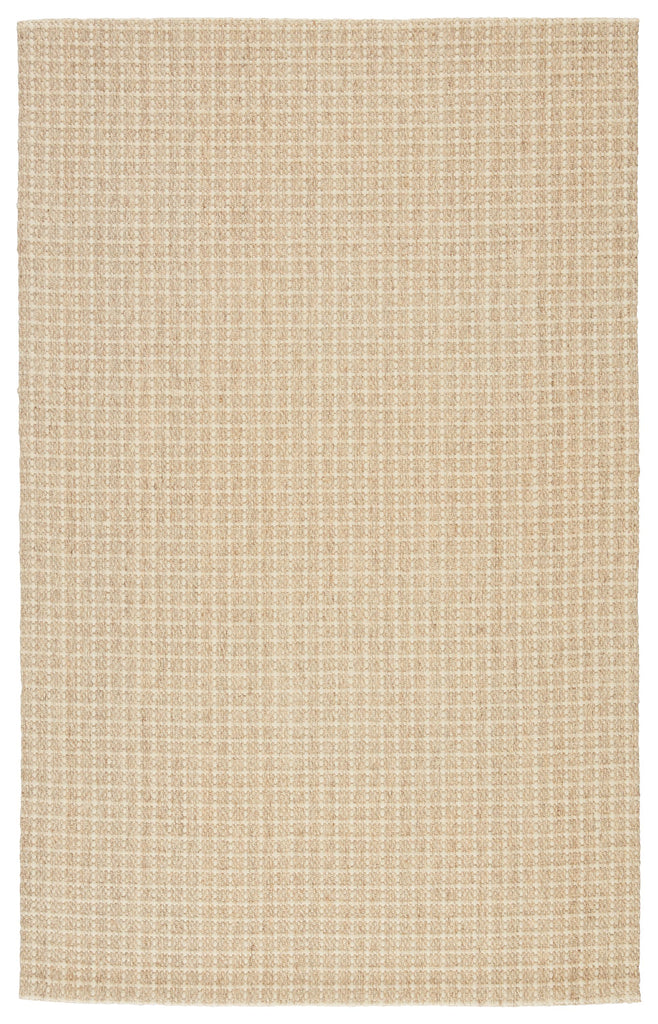 Jaipur Living Tane Natural Solid Beige/ Ivory Area Rug (9'X12')