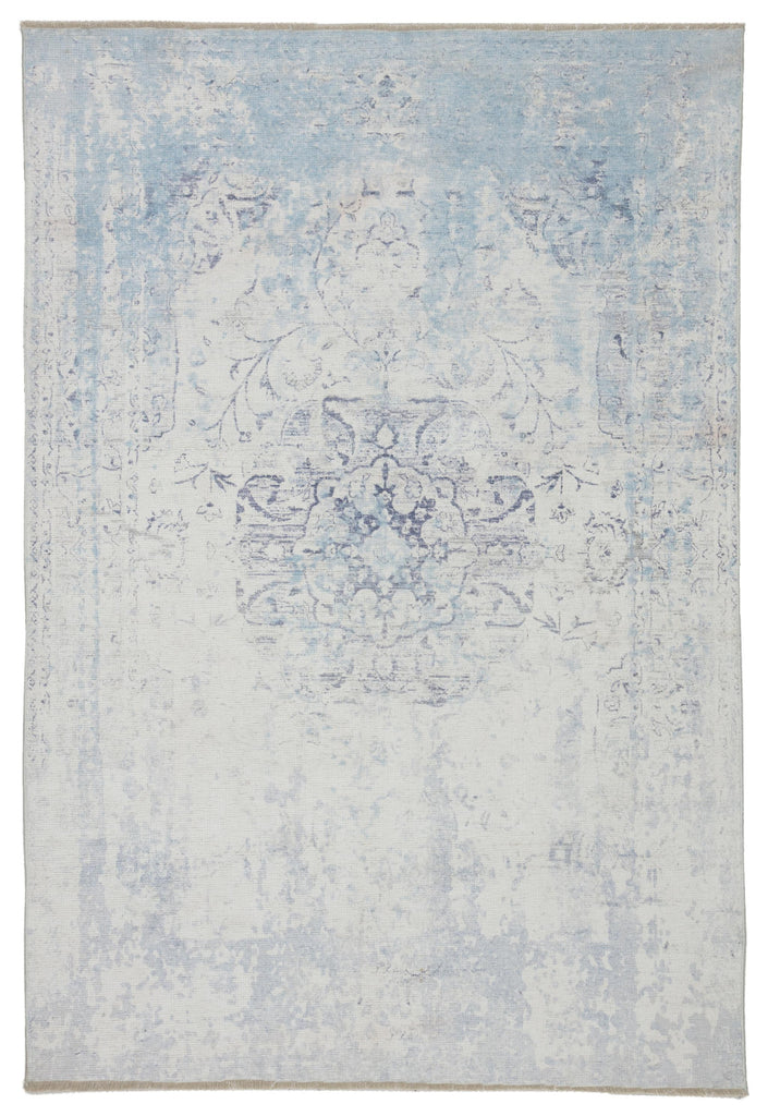 Jaipur Living Boheme Contessa Medallion Blue / White 4' x 6' Rug