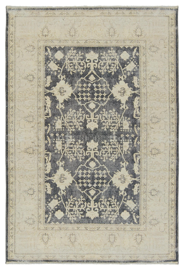 Jaipur Living Pia Medallion Navy/ Cream Runner Rug (2'6"X8')