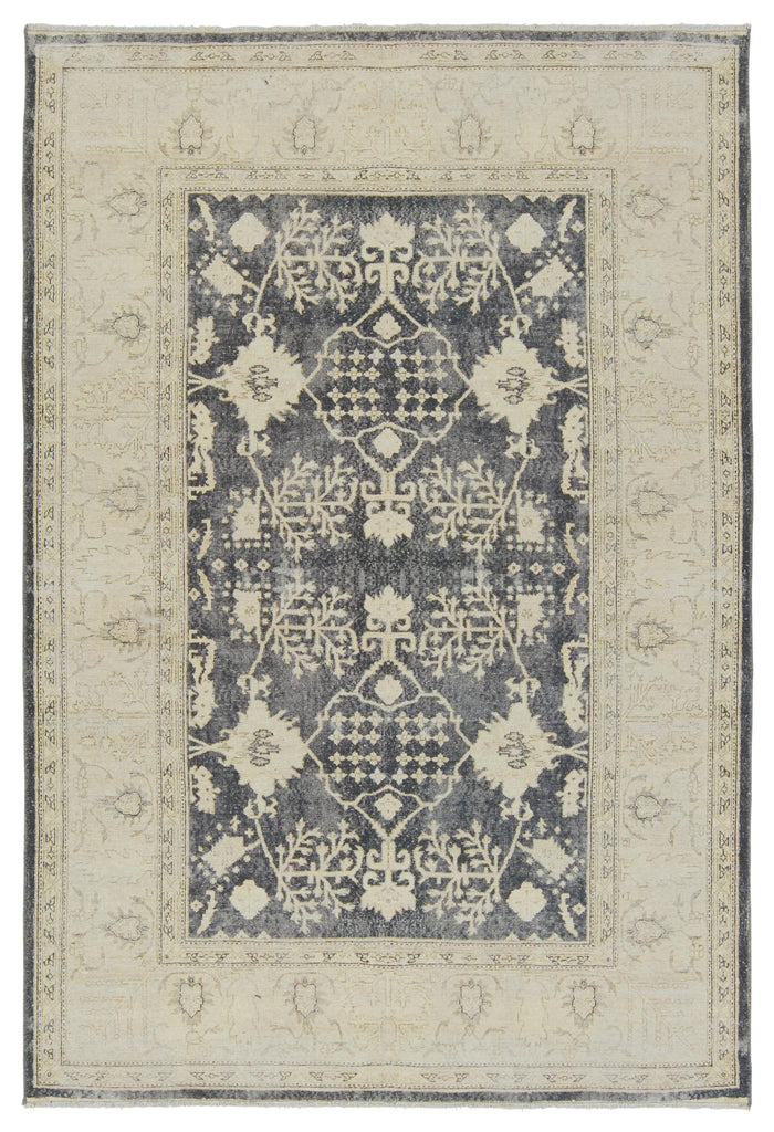 Jaipur Living Boheme Pia Medallion Navy / Cream 4' x 6' Rug