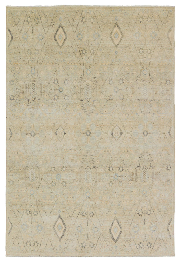 Jaipur Living Maisie Medallion Green/ Blue Area Rug (4'X6')