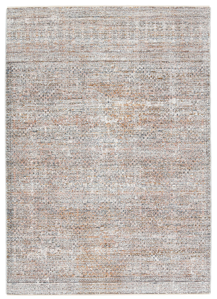 Jaipur Living Talos Trellis Tan/ Gold Runner Rug (3'X10')