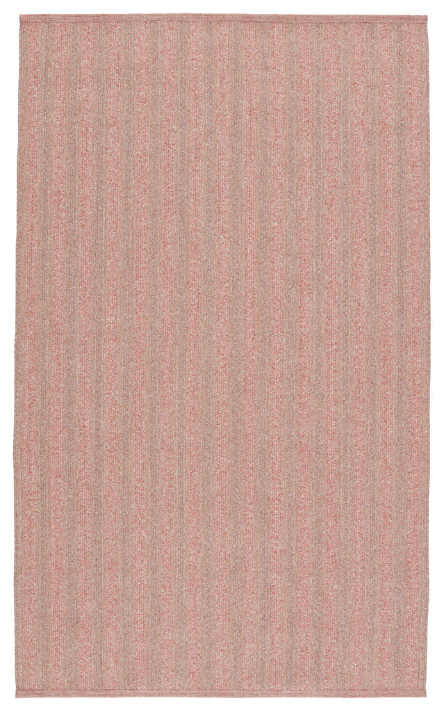 Jaipur Living Brontide Topsail Stripes Rose / Taupe 2' x 3' Rug