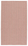 Jaipur Living Brontide Topsail Stripes Rose / Taupe 2' X 3' Rug