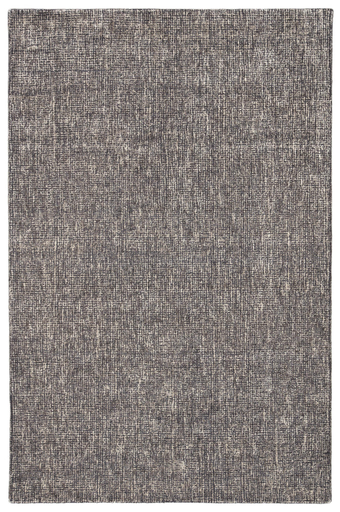 Jaipur Living Britta Plus Britta Plus Solid Dark Gray / Light Gray 5' x 8' Rug