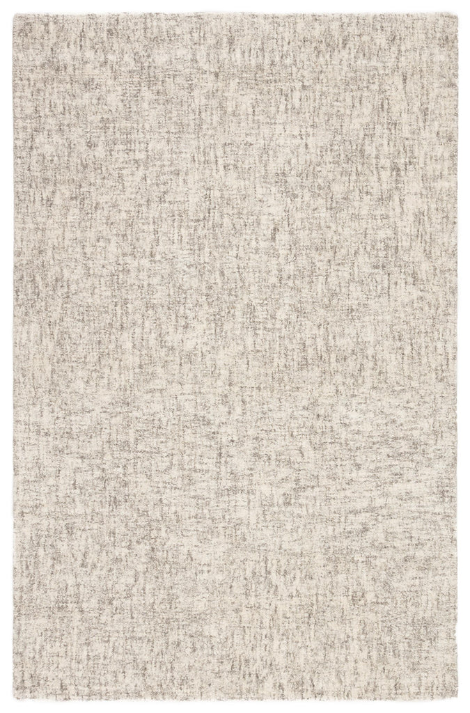 Jaipur Living Britta Plus Britta Plus Solid Ivory / Gray 5' x 8' Rug