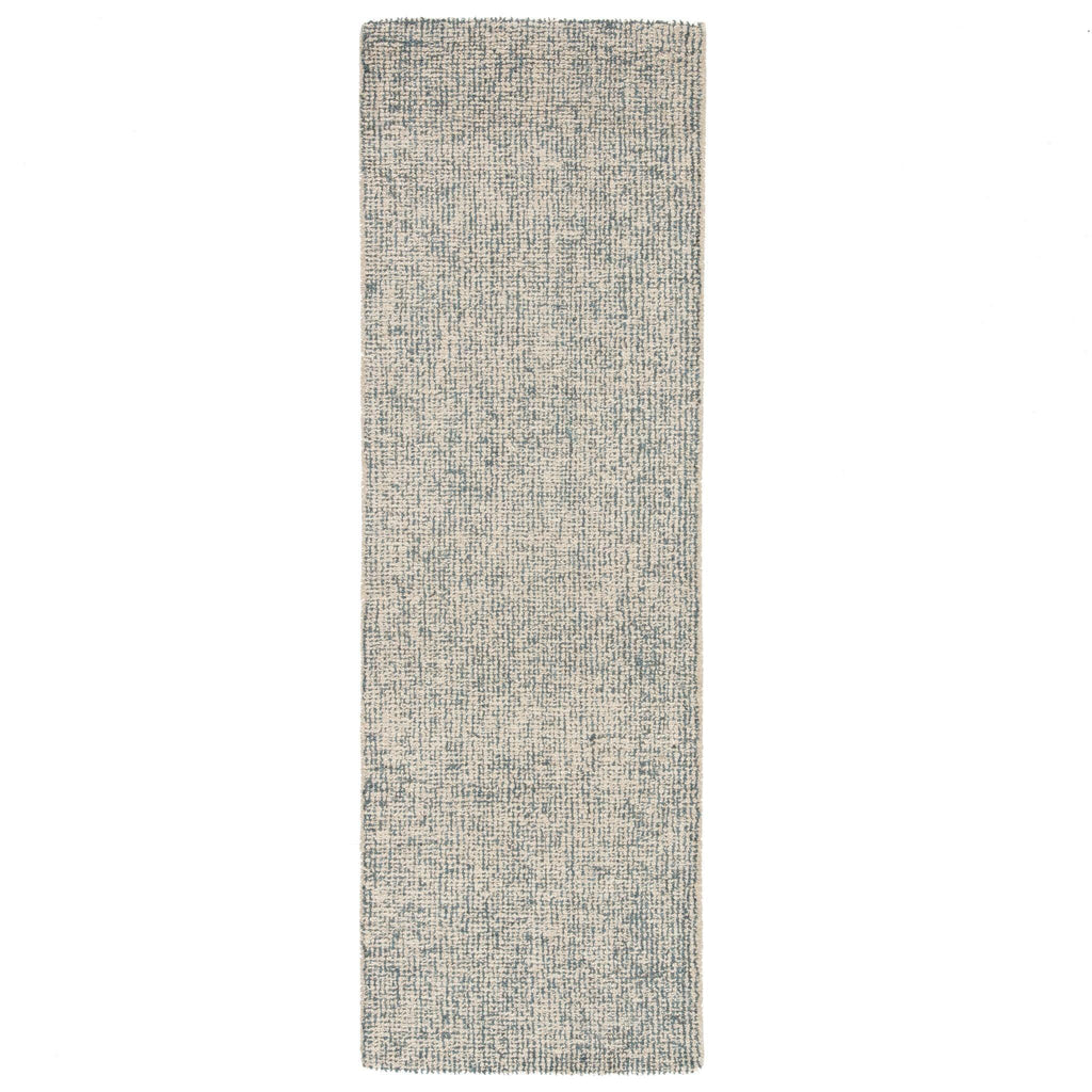 Jaipur Living Britta Oland Abstract Blue / Light Gray 2'6" x 8' Rug