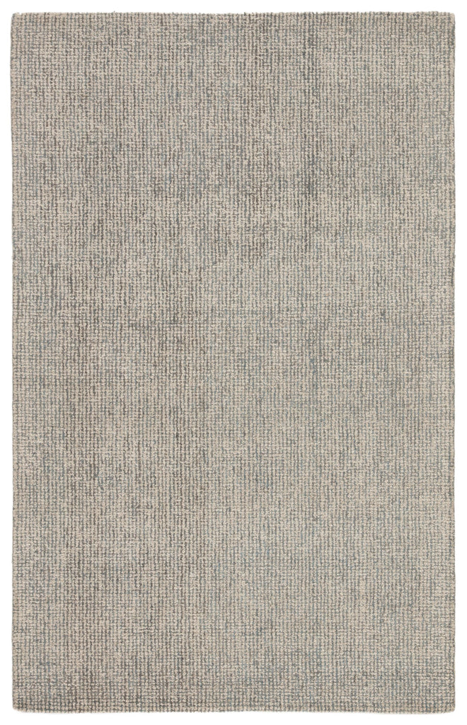 Jaipur Living Britta Oland Solid White / Light Blue 5' x 8' Rug