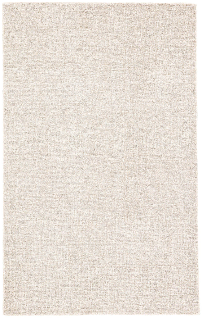 Jaipur Living Britta Oland Solid Ivory / Gray 5' x 8' Rug