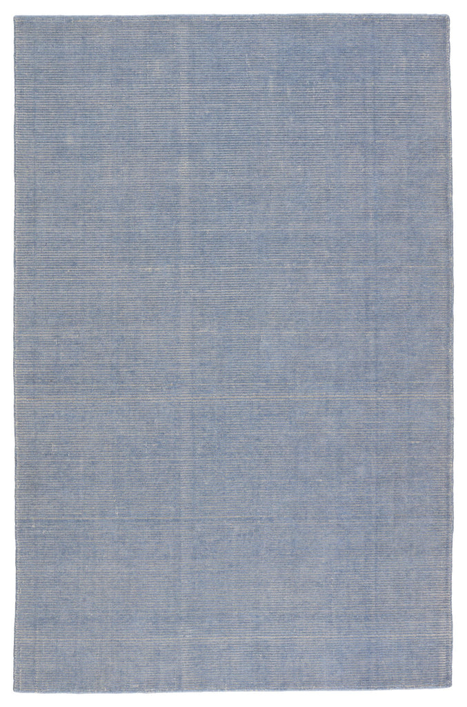 Jaipur Living Brevin Danan Solid Light Blue / Cream 10' x 14' Rug