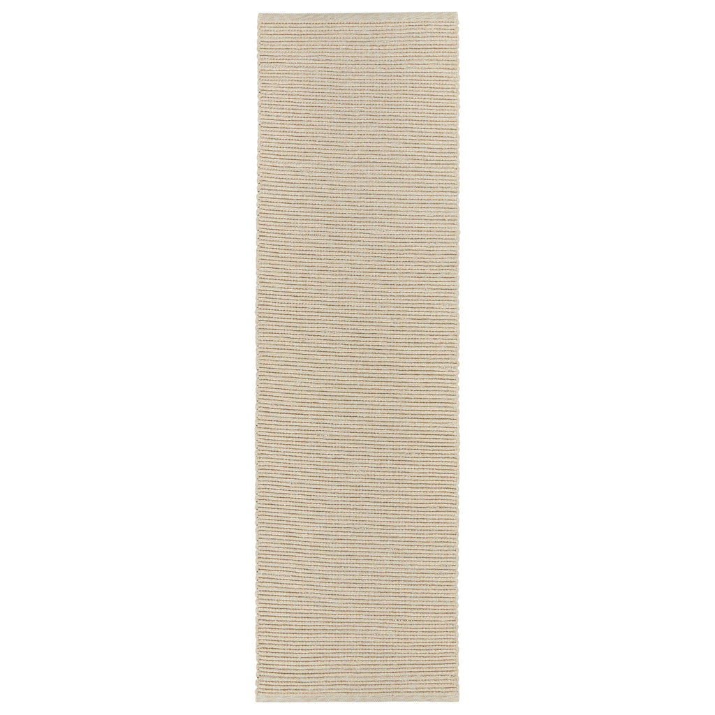 Jaipur Living Raynor Indoor/ Outdoor Solid Beige/ Ivory Runner Rug (2'6"X8')