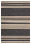 Jaipur Living Catamaran Pilot Stripes Gray / Beige 2' X 3'7