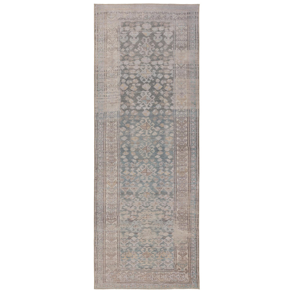 Jaipur Living Oakley Medallion Gray/ Tan Runner Rug (2'X6')