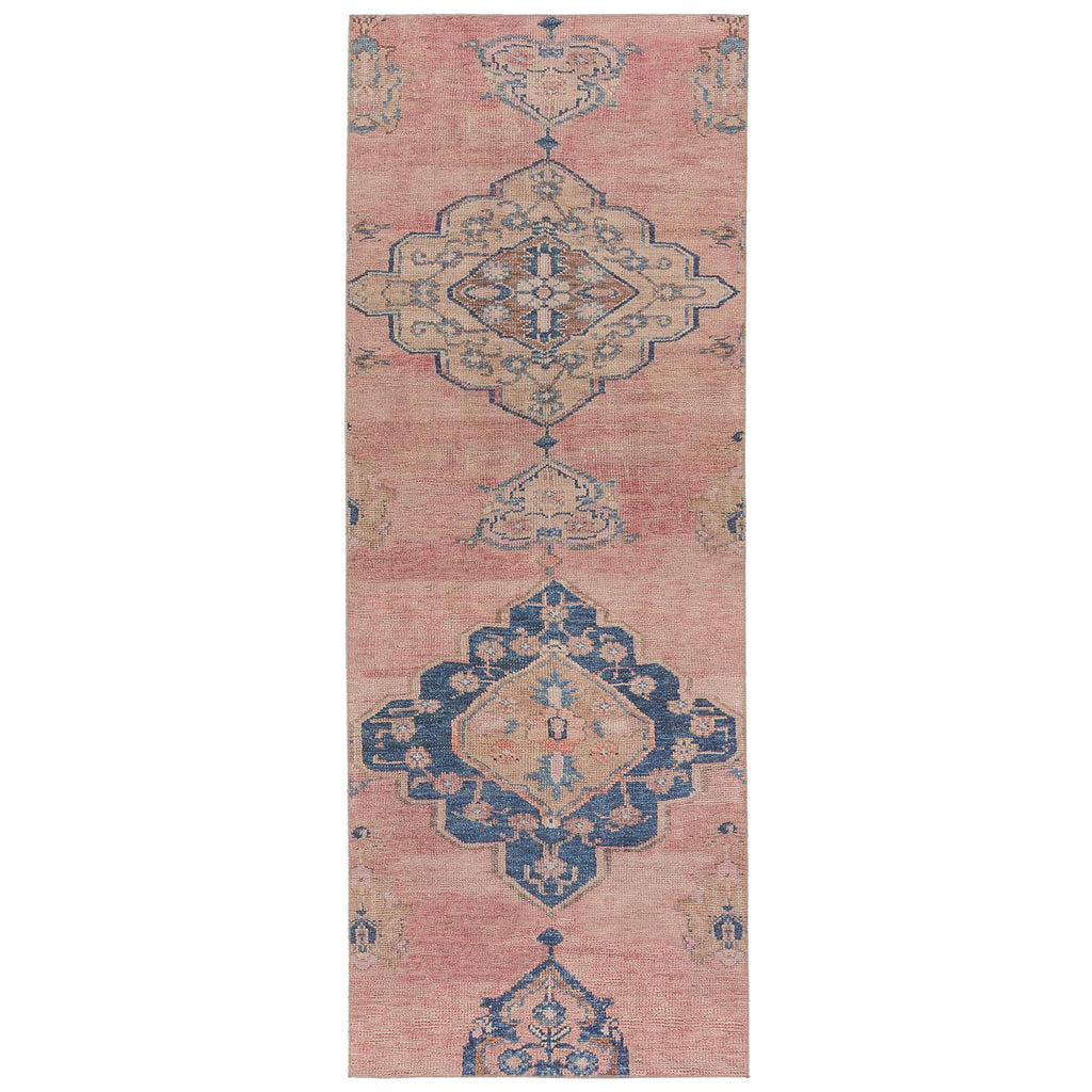 Jaipur Living Canteena Clanton Medallion Pink / Blue 2' x 3' Rug