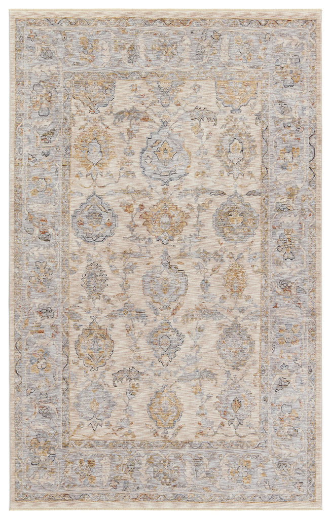 Jaipur Living Celeste Anola Medallion Gray / Beige 4' x 6' Rug