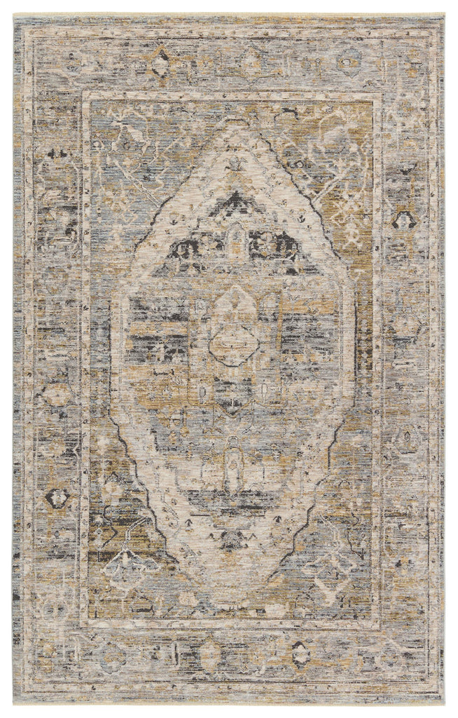 Jaipur Living Celeste Jamila Medallion Blue / Beige 4' x 6' Rug