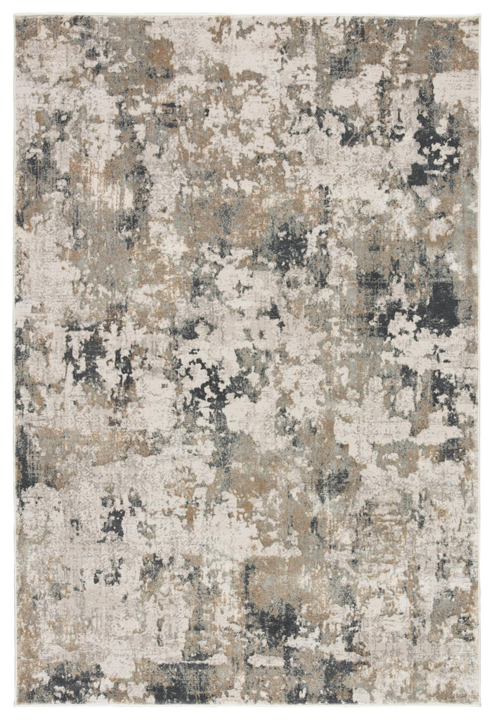 Jaipur Living Cirque Lynne Abstract White / Slate 11'10" x 14' Rug