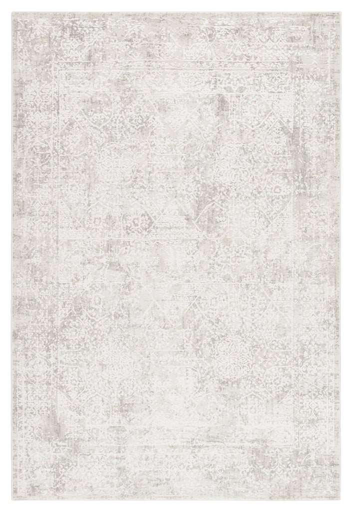 Jaipur Living Lianna Abstract Silver/ White Area Rug (11'10"X14')