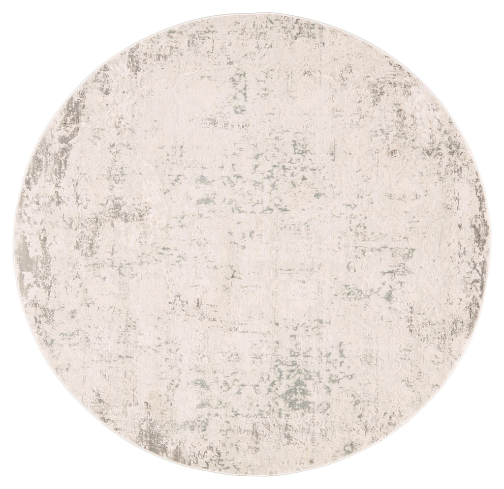 Jaipur Living Siena Damask Ivory/ Gray Round Area Rug (5'11" Rnd)