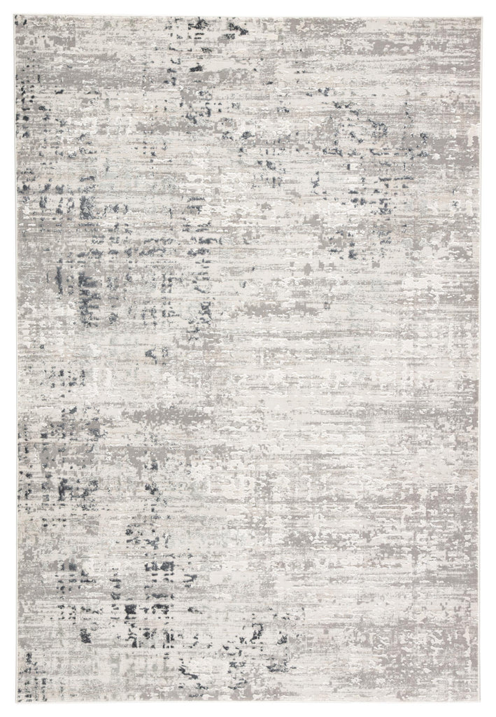 Jaipur Living Cian Abstract Gray/ Ivory Area Rug (11'10"X14')