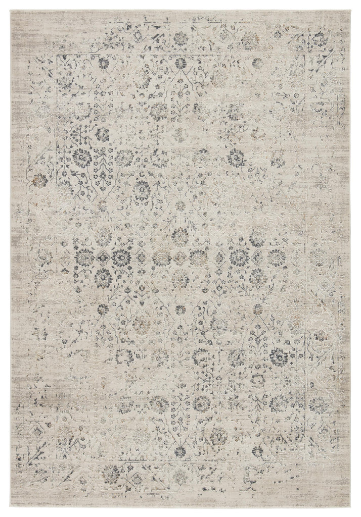 Jaipur Living Cirque Jasiel Trellis Gray / Ivory 11'10" x 14' Rug