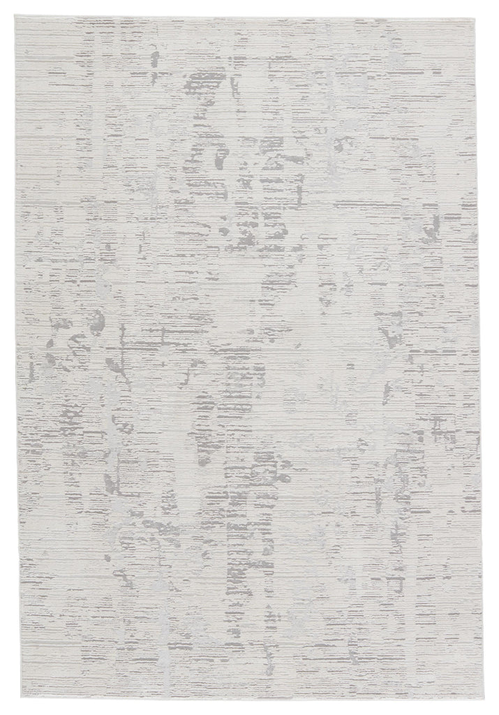 Jaipur Living Cirque Jovie Abstract Ivory / Gray 11'10" x 14' Rug