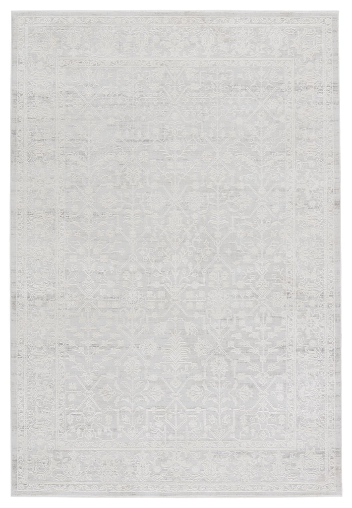 Jaipur Living Riella Floral Light Gray/ Cream Area Rug (11'10"X14')