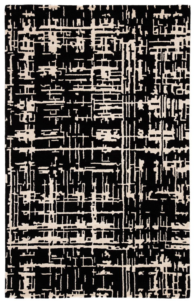 Jaipur Living Clayton Pals Trellis Black / Cream 2' x 3' Rug