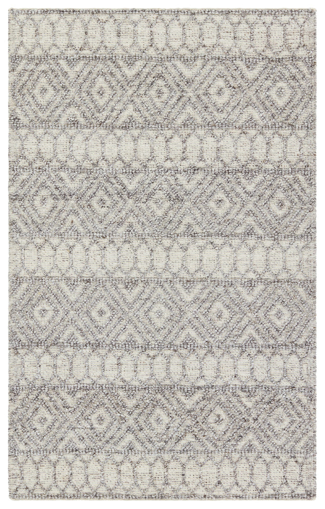 Jaipur Living Ismene Indoor/ Outdoor Trellis Light Gray/ White Area Rug (2'X3')