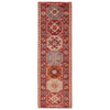 Jaipur Living Coredora Zetta Medallion Pink / Cream 2'6