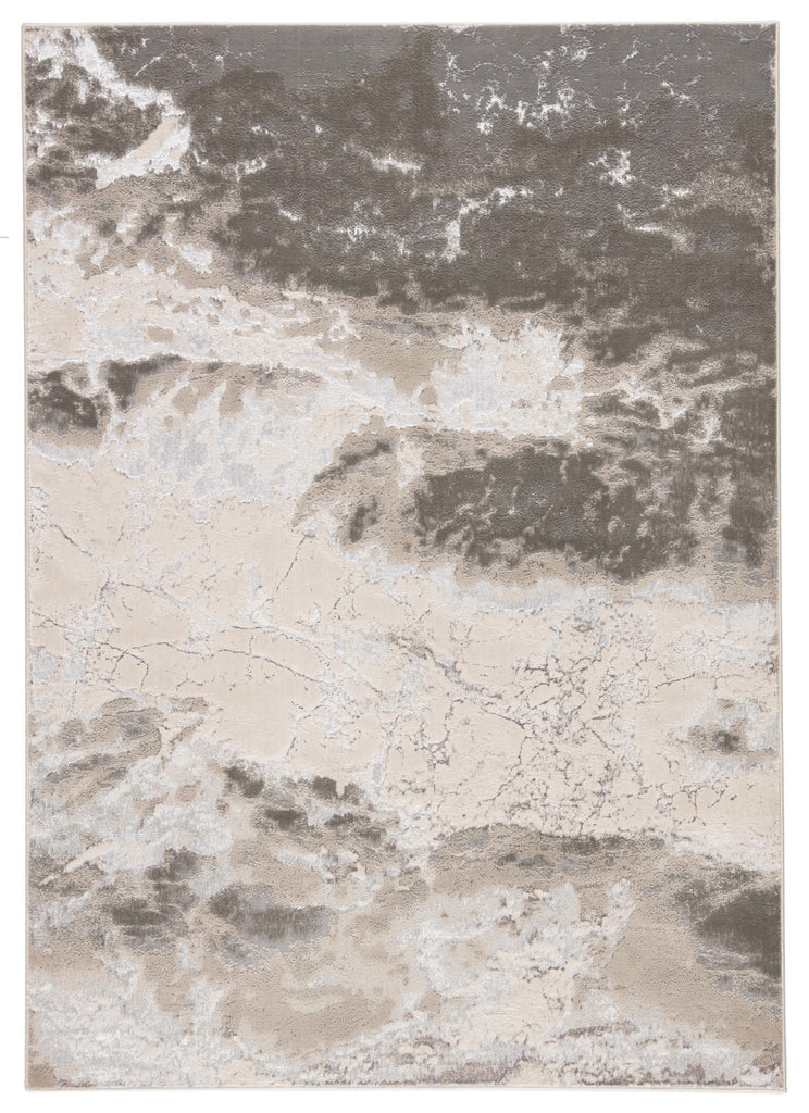 Jaipur Living Cisco Abstract Gray Area Rug (7'10"X10'6")