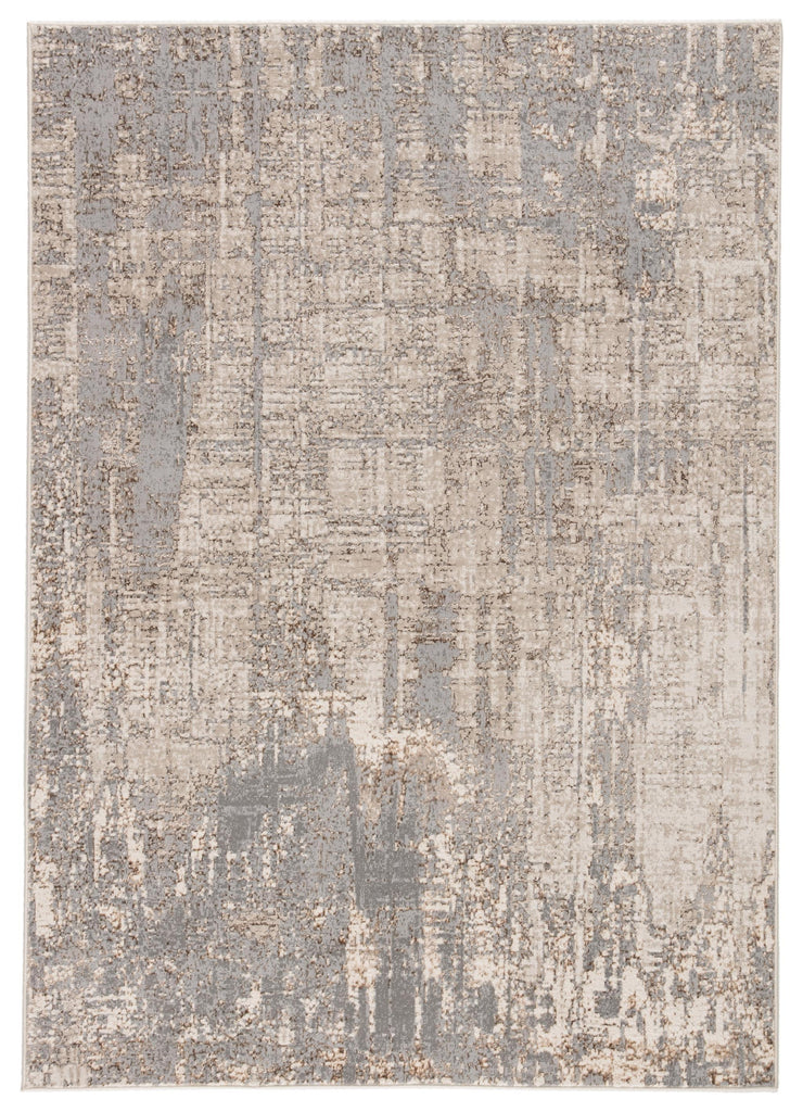 Jaipur Living Catalyst Calibra Abstract Gray / Taupe 8' RND Rug