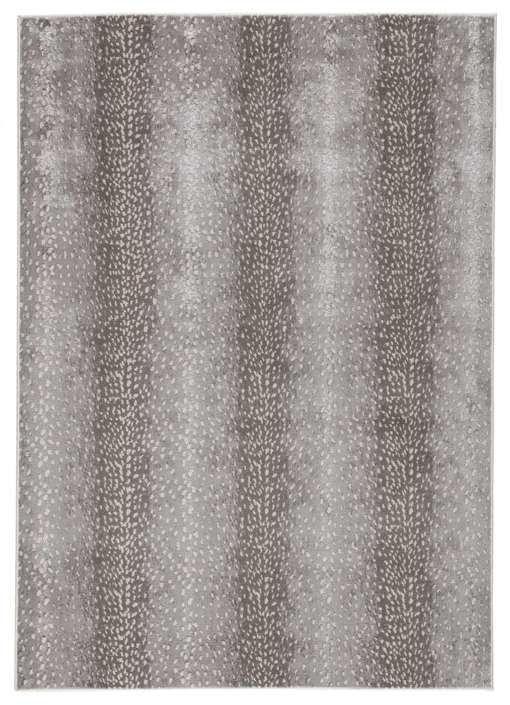 Jaipur Living Catalyst Axis Animal Gray / Taupe 5' x 7'6" Rug