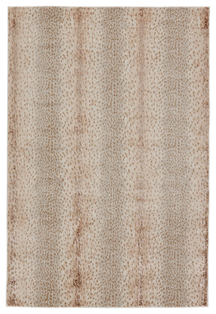 Jaipur Living Catalyst Axis Animal Tan / Gray 5' x 7'6" Rug