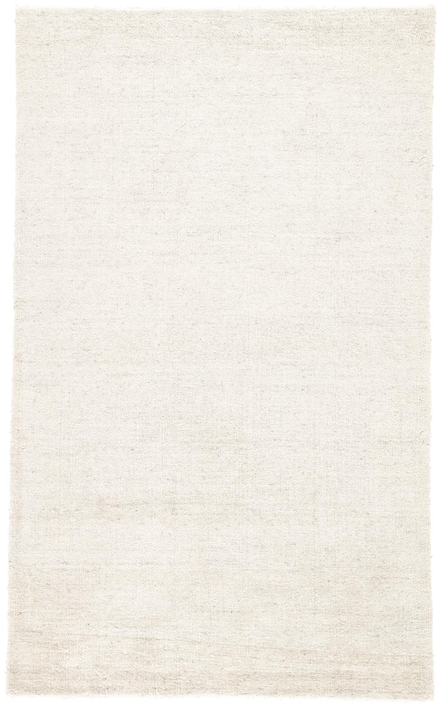 Jaipur Living Cybil Beecher Solid Ivory / Gray 5' x 8' Rug