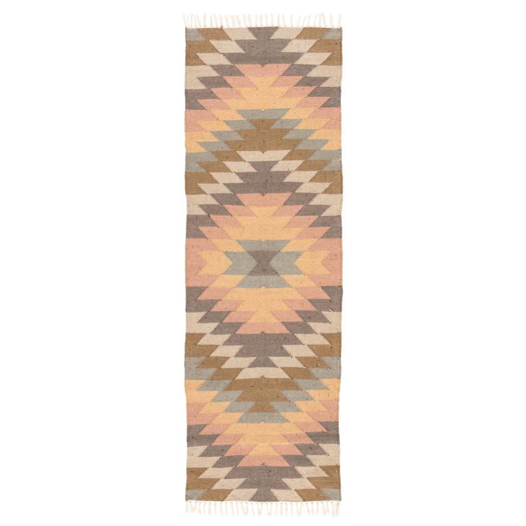 Jaipur Living Mojave Indoor/ Outdoor Geometric Multicolor Runner Rug (2'6"X8')