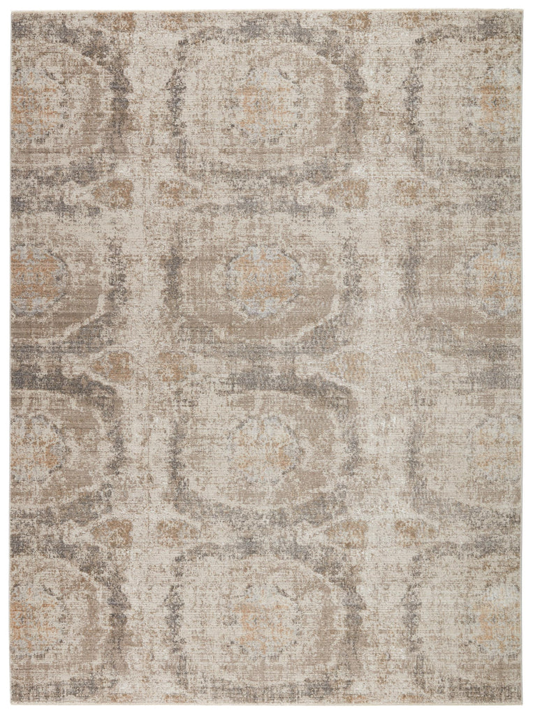 Vibe By Jaipur Living Airi Medallion Gray/ Beige Area Rug (8'10"X12'7")